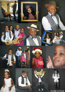 photo shoot Jerry's family