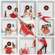 photo shoot Christmas